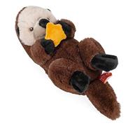 Wild Republic Ecokins Mini Nutria De Mar, Animales de Peluche, 20 cm, Regalos para Niños Que Respetan el Medio Ambiente, Peluche Mini, Hecho a Mano con Botellas de Plástico Reciclado