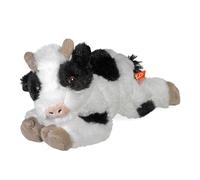 Wild Republic Ecokins Mini Vaca, Animales de Peluche, 20 cm, Regalos para Niños Que Respetan el Medio Ambiente, Peluche Mini, Hecho a Mano con Botellas de Plástico Reciclado