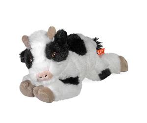 Wild Republic Ecokins Mini Vaca, Animales de Peluche, 20 cm, Regalos para Niños Que Respetan el Medio Ambiente, Peluche Mini, Hecho a Mano con Botellas de Plástico Reciclado