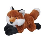 Wild Republic Ecokins Mini Zorro Rojo, Peluche, 20 cm, Regalo para niños, Juguete de Peluche, Hecho de Botellas de Agua recicladas, Ecológico, Decoración para la habitación Infantil