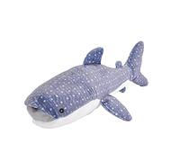Wild Republic Ecokins Tiburón Ballena, Animales de Peluche, 30cm, Regalos Ecológicos para Niños Que Respetan el Medio Ambiente, Peluche Mini, Hecho a Mano con Botellas de Plástico Reciclado