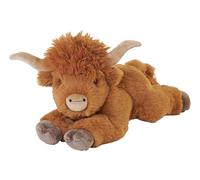 Wild Republic Ecokins Vaca de Las Tierras Altas, Peluche, 30 cm, Juguete de Peluche, Relleno de Botellas de Agua Recicladas Hiladas, Amigable con el Medio Ambiente
