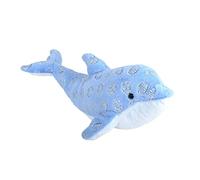 Wild Republic Foilkins Delfín, de Animal de Peluche achuchable, 30 cm, niños, Peluche para bebés recién Nacidos, Relleno de Botellas de Agua recicladas