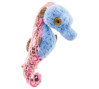 Wild Republic Foilkins Jr Caballito de Mar Azul, Animal de Peluche, 6 Pulgadas, Regalo para Niños, Juguete de Peluche, Relleno de Botellas de Agua Recicladas Filadas