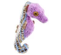 Wild Republic Foilkins Jr Purple Seahorse, Animal de Peluche, 8 Pulgadas, Regalo para Niños, Juguete de Peluche, Relleno de Botellas de Agua Recicladas Hiladas