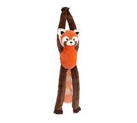 Wild Republic Hanging Eco Panda Rojo, Peluche, 53 cm, Juguete de Peluche, Relleno de Botellas de Agua Recicladas Hiladas