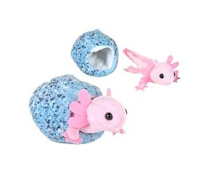 Wild Republic Hatchling Axolotl, Peluche, 15 cm, Juguete de Peluche, Relleno de Botellas de Agua Recicladas