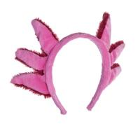 Wild Republic Headband Axolotl, Animal de Peluche, Juguete de Felpa, Relleno de Botellas de Agua Recicladas Hiladas