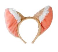 Wild Republic Headband Fennec Fox, Animal de Peluche, Juguete de Felpa, Relleno de Botellas de Agua Recicladas Hiladas