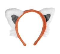 Wild Republic Headband Red Panda, Animal de Peluche, Juguete de Felpa, Relleno de Botellas de Agua Recicladas Hiladas