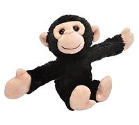 Wild Republic - Huggers, Chimpancé peluche con brazalete de presión integrado, 20 cm (19562)