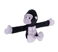 Wild Republic Huggers Gorila, Peluche, 20 cm, Pulsera de Golpe, Peluche, El Relleno es de Botellas de Agua Recicladas