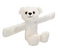 Wild Republic - Huggers, Polar Oso peluche con brazalete de presión integrado, 20 cm (19559) , color/modelo surtido