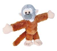 Wild Republic Huggers - Pulsera de peluche de mono de ardilla (20 cm), diseño de perro , color/modelo surtido