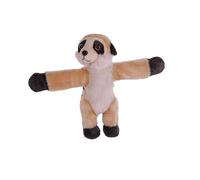 Wild Republic Huggers Suricata, Peluche, 20 cm, Pulsera de Golpe, Peluche, El Relleno es de Botellas de Agua Recicladas
