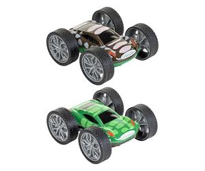 Wild Republic Juguete Flip Car Serpiente de Cascabel/Cocodrilo, 1 Ud