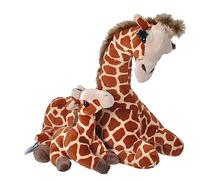 Wild Republic Mom and Baby Jirafa, Peluche Mamá y Cría de Peluche, 38 cm, Regalos para Niños, Osos de Peluche, Juguetes para Niños Pequeños, Relleno Elaborado con Botellas de Agua Recicladas