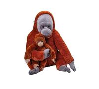 Wild Republic Mom and Baby, Orangut, Peluche Mamá y Cría de Peluche, 76Cm, Regalos Para Niños, Osos de Peluche, Juguetes Para Niños Pequeños, Relleno Elaborado Combotellas de Agua Recicladas
