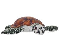 Wild Republic Naturekins Tortuga Verde, Peluche, 30 cm, Juguete de Peluche, Relleno de Caucho Natural