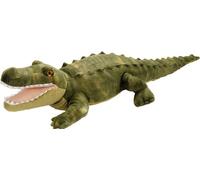 Wild Republic Peluche de peluche de cocodrilo verde, peluches Cuddlekins, regalos para niños de 40 cm