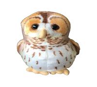 Wild Republic - Plush Toy Bird With Sound 18 Cm Tawny Owl (808042) Toy NUEVO