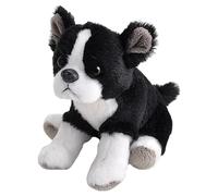 Wild Republic Pocketkins Boston Terrier, Peluche, 12 cm, Juguete de Peluche, Hecho de Materiales Reciclados