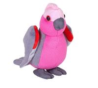 Wild Republic Pocketkins Eco Galah, Peluche, 12 cm, Juguete de Peluche
