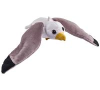 Wild Republic Pocketkins Eco Gaviota, Peluche, 12 cm, Juguete de Peluche, Hecho de Materiales Reciclados, Ecológico