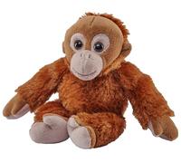 Wild Republic Pocketkins Eco Orangután, Peluche, 12 cm, Juguete de Peluche, Hecho de Materiales Reciclados, Ecológico