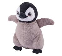 Wild Republic Pocketkins Eco Pingüino Juguetón, Peluche, 12 cm, Juguete de Peluche, Hecho de Materiales Reciclados, Ecológico