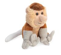 Wild Republic Pocketkins Eco Proboscis Monkey, Peluche, 13 cm, Juguete de Felpa, Relleno de Botellas de Agua recicladas