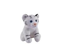 Wild Republic Pocketkins Eco Tigre Blanco, Peluche, 12 cm, Juguete de Peluche, Hecho de Materiales Reciclados, Ecológico