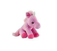 Wild Republic Pocketkins Eco Unicornio Lavanda, Peluche, 12 cm, Juguete de Peluche, Hecho de Materiales Reciclados, Ecológico