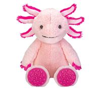 Wild Republic Poppykins Ajolote, Peluche, 36 cm, Juguete de Felpa, Relleno de Botellas de Agua recicladas