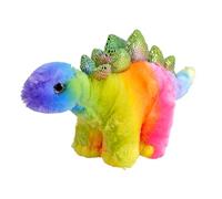 Wild Republic Rainbowkins Estegosaurio, Peluche, 30 cm, Juguete de Peluche, Relleno es de Botellas de Agua Recicladas Hiladas