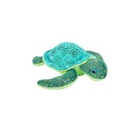 Wild Republic Sea Turtle Foilkins Junior Stuffed Animal 8 inches Gift for Kids Plush Toy Fill is Spun Recycled Water Bottles