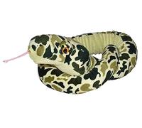 Wild Republic - Snakesss, serpiente de peluche, diseño camouflage, 137 cm, color verde (11105)