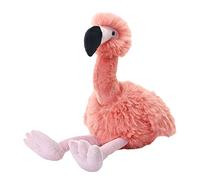 Wild Republic Snuggleluvs, Flamenco, Peluche con Peso, 38 cm, Regalo para Niños, Juguete de Peluche, Relleno de Botellas de Agua Recicladas Hiladas