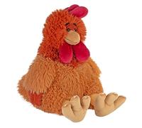 Wild Republic Snuggleluvs, Pollo, Peluche con Peso, 38 cm, Regalo para Niños, Juguete de Peluche, Relleno de Botellas de Agua Recicladas Hiladas