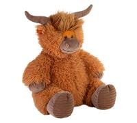 Wild Republic Snuggleluvs, Vaca Highland, Peluche con Peso, 38 cm, Regalo para Niños, Juguete de Peluche, Relleno de Botellas de Agua Recicladas Hiladas