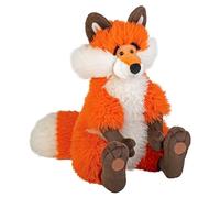 Wild Republic Snuggleluvs, Zorro Rojo, Peluche con Peso, 38 cm, Regalo para Niños, Juguete de Peluche, Relleno de Botellas de Agua Recicladas Hiladas