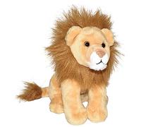 Wild Republic Wild Calls León, de Peluche con Llamada Salvaje, Sonidos de Animales Reales, Peluches Realistas, 20 cm, Regalo para Niños, Peluche con Sonido, Relleno de Botellas de Agua Recicladas