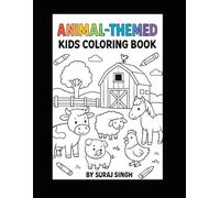 Wild Smiles: Cute Animal Coloring Book for Little Artists