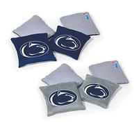 Wild Sports NCAA Penn State Nittany Lions - Juego de 8 pufs de Doble Cara, Color del Equipo