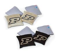 Wild Sports NCAA Purdue Boilermakers - Juego de 8 pufs de Doble Cara, Color del Equipo