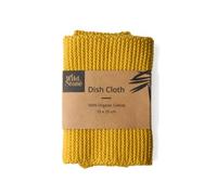 Wild & Stone Paño de cocina de algodón orgánico, paño de cocina ecológico, paño de limpieza biodegradable y compostable, color miel