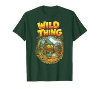 Wild Thing! Retro Woodsy Owl Give a Hoot Vintage Earth Day Camiseta