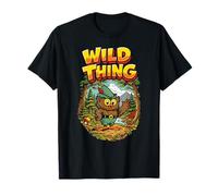 Wild Thing! Retro Woodsy Owl Give a Hoot Vintage Earth Day Camiseta