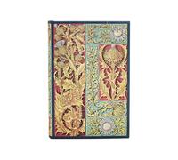 Wild Thistle (Vox Botanica) Mini 12-month Day-at-a-time Hardback Dayplanner 2025 (Elastic Band Closure): jeden dzień na stronie, zamykany na gumkę, papier 80 gsm