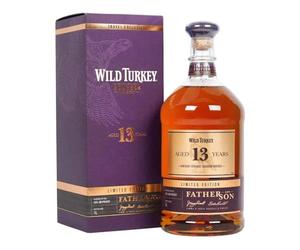 Wild Turkey 13 Years Old Kentucky Straight Bourbon Whiskey FATHER AND SON Limited Edition 43% Vol. 1l in Giftbox